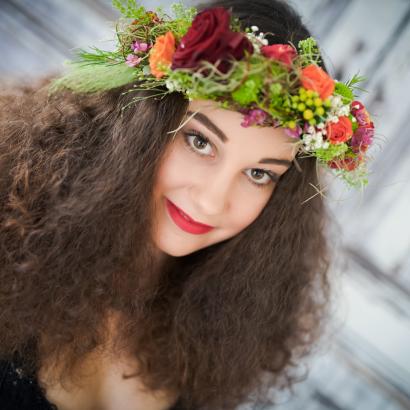 Blumen Haarschmuck